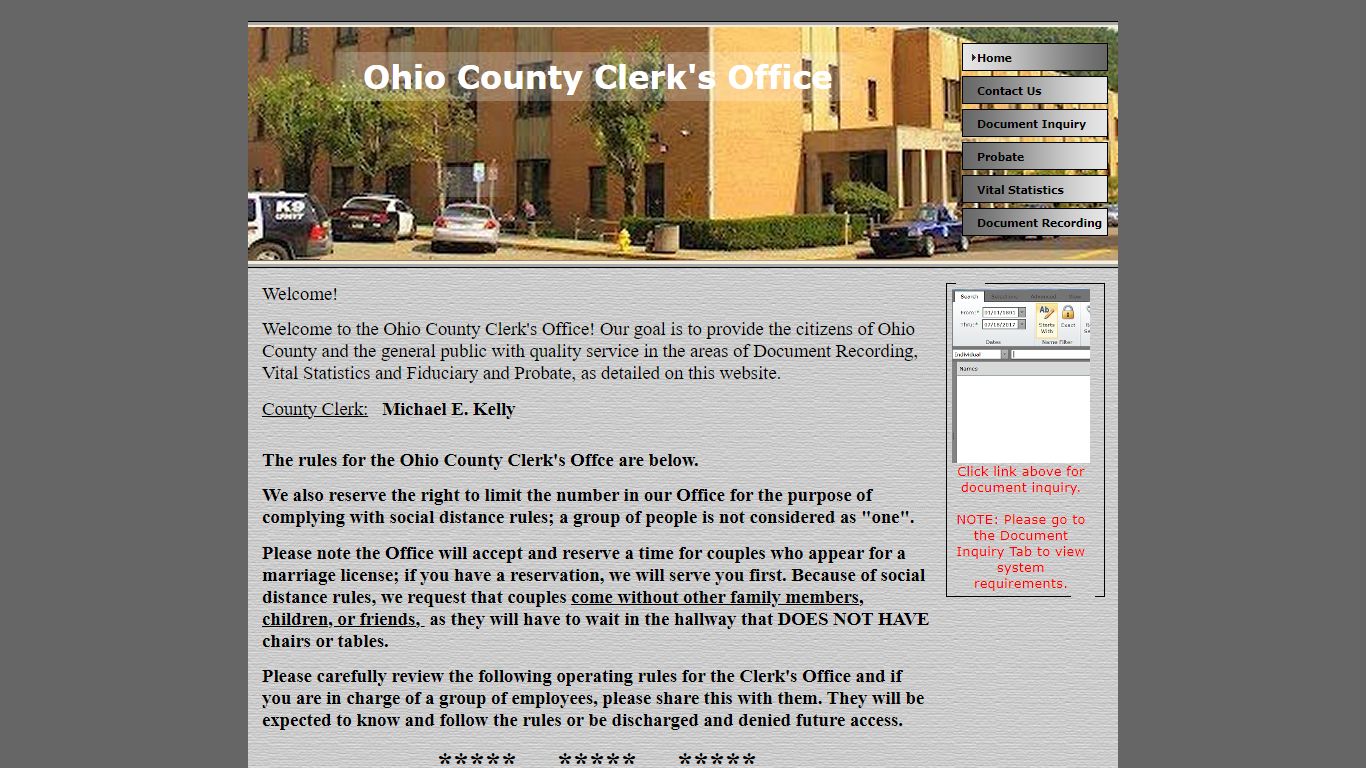 Birth Certificates - Ohio County Clerk